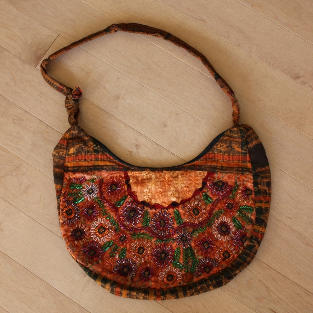 NEW Hand made Guatemalan over should purse